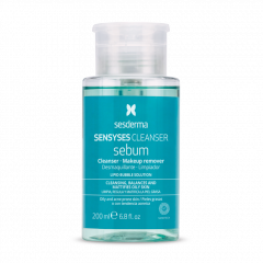 SENSYSES CLEANSER Sebum – Лосьон липосомальный для снятия макияжа для жирной и склонной какне кожи, 200 мл